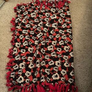 Mickey Mouse tie blanket